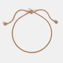 Vioraia Madison Rose Gold Chain Bracelet