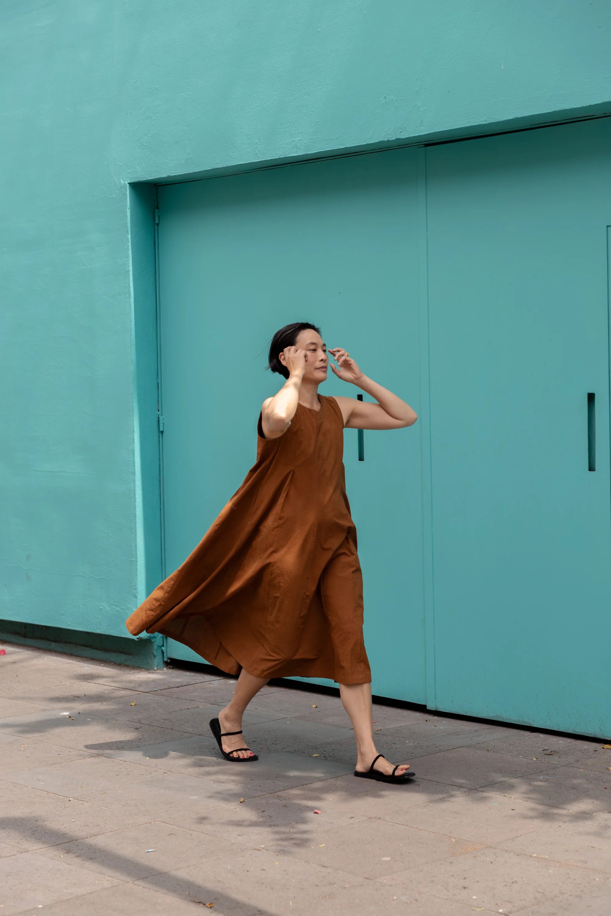 Chelsea Brown Dress