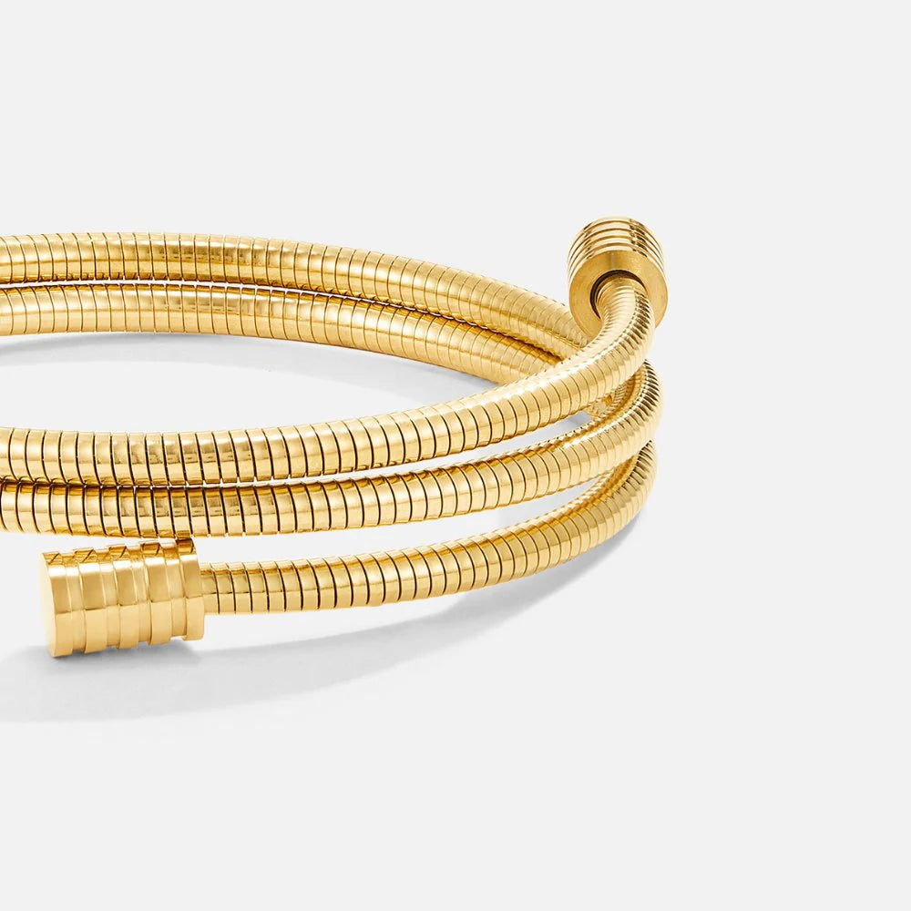 Vioraia Twisted Gold Bracelet