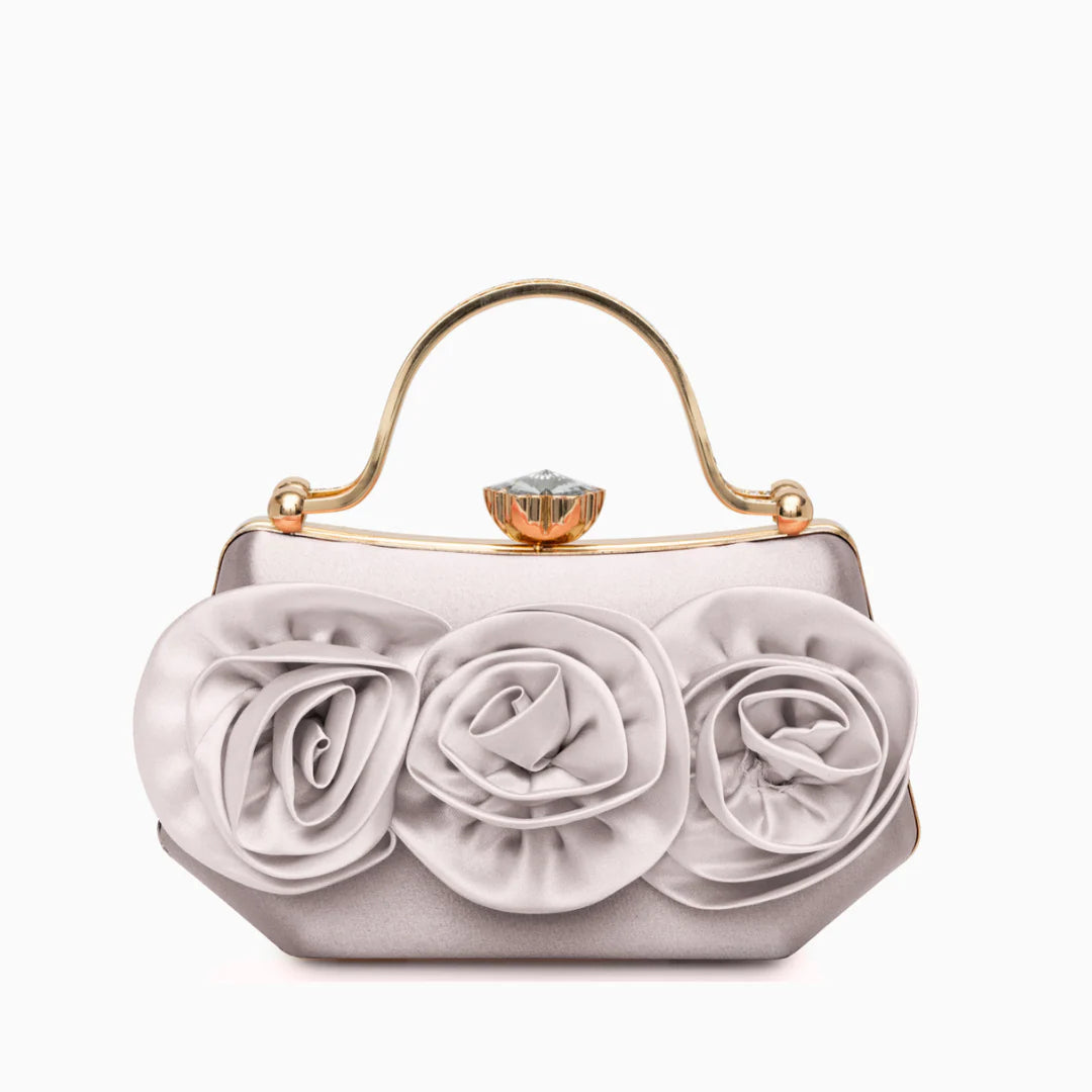 Vioraia Soleia Bloom Clutch Bag
