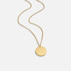 Vioraia Gold Coin Necklace