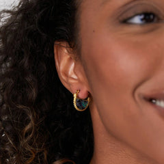 Vioraia Amalfi Turquoise Shell Earrings