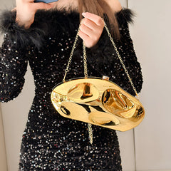 Vioraia Alba Acrylic Clutch Bag