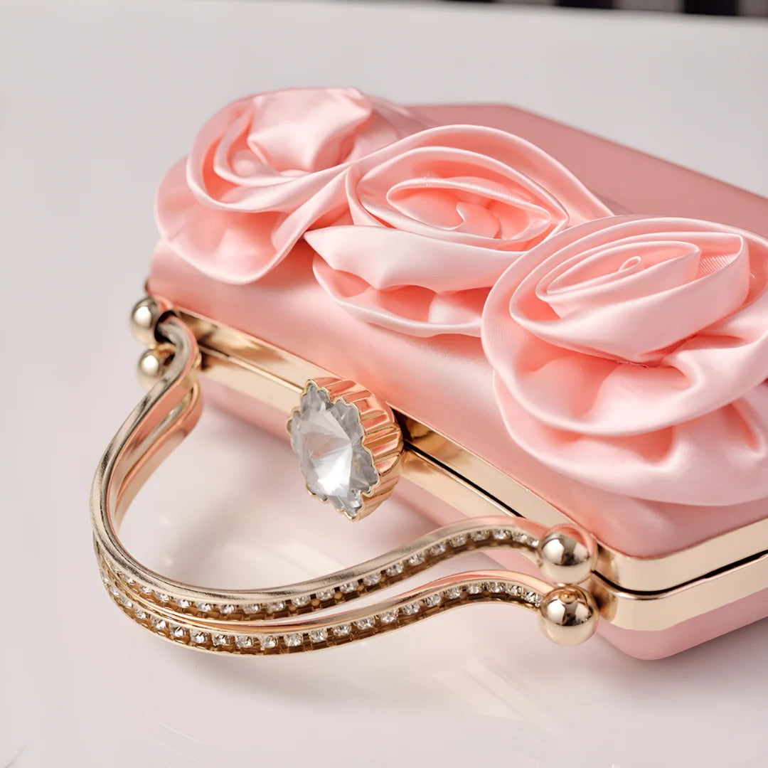 Vioraia Soleia Bloom Clutch Bag