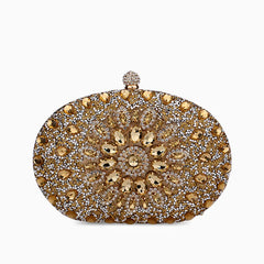 Vioraia Meghan Diamond Encrusted Clutch Bag