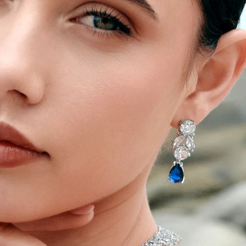 Vioraia Dazzling Drops Jewelry Set