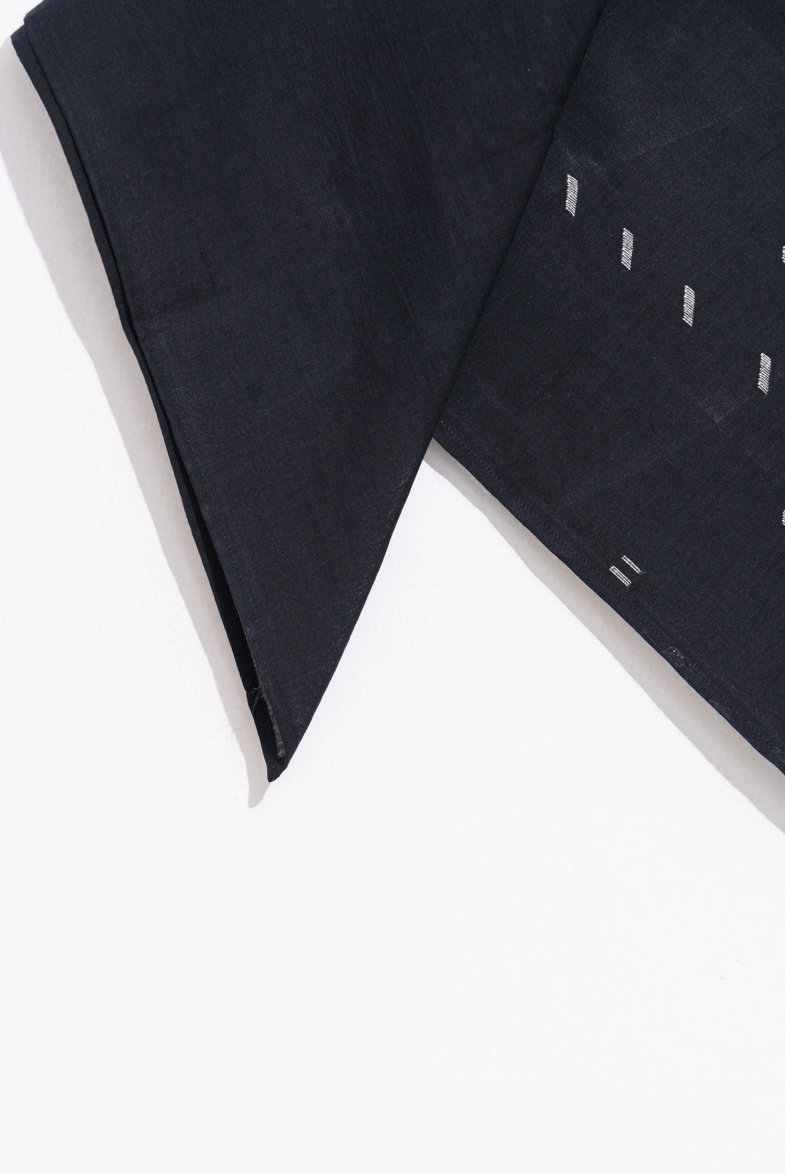 Black cotton bandana