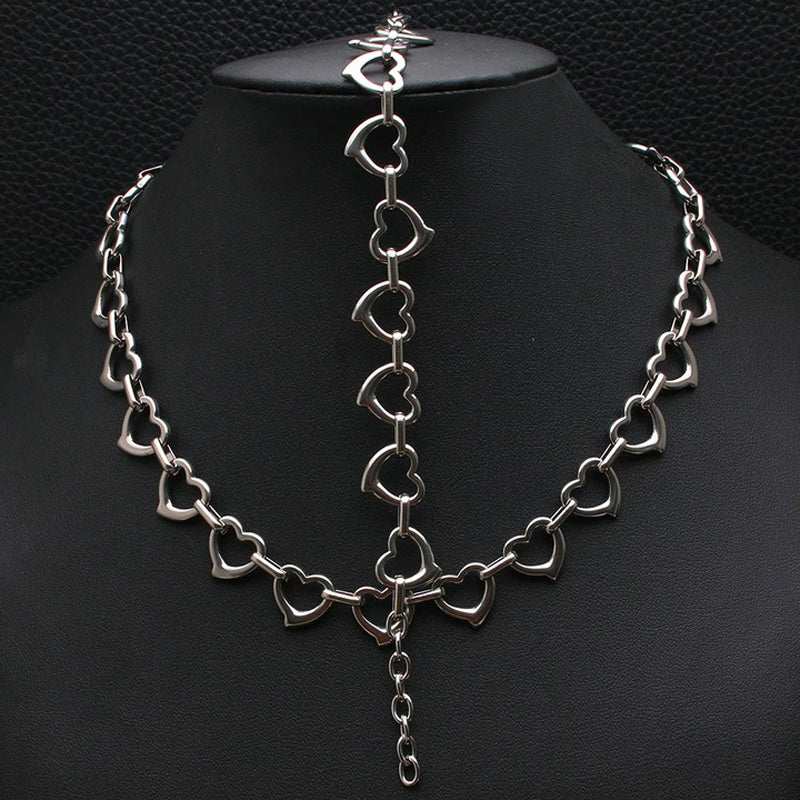 Vioraia Lux Hearts All Around Jewelry Set