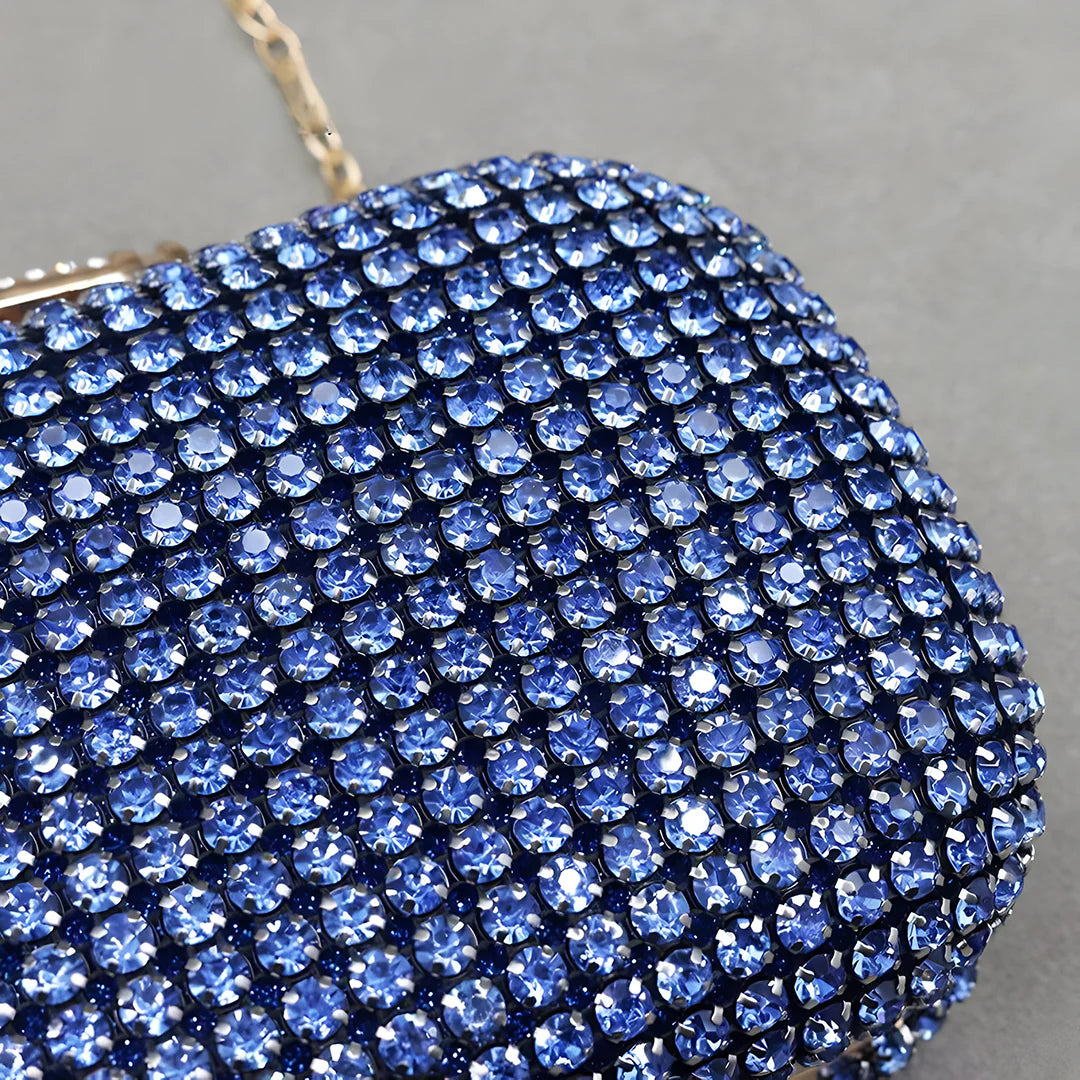 Vioraia (CS) Sara Diamond Encrusted Clutch Bag