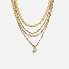 Vioraia Lena Multi-Layered Gold Necklace