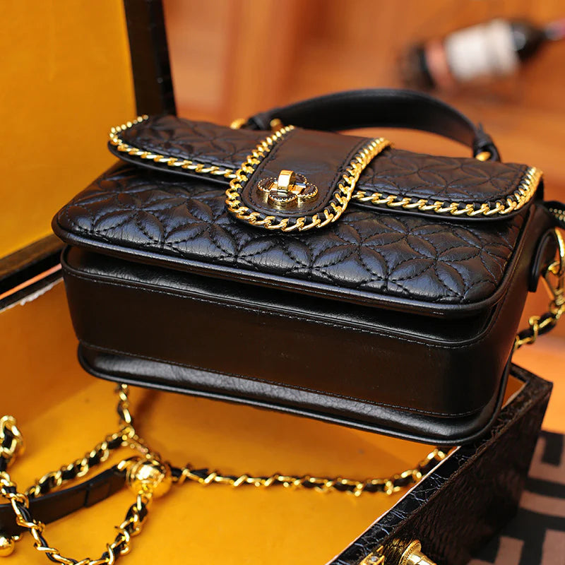 Vioraia Valerie Genuine Leather Crossbody Bag