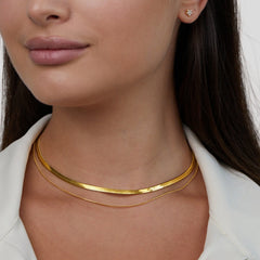 Vioraia Layla 18K Gold Layered Necklace