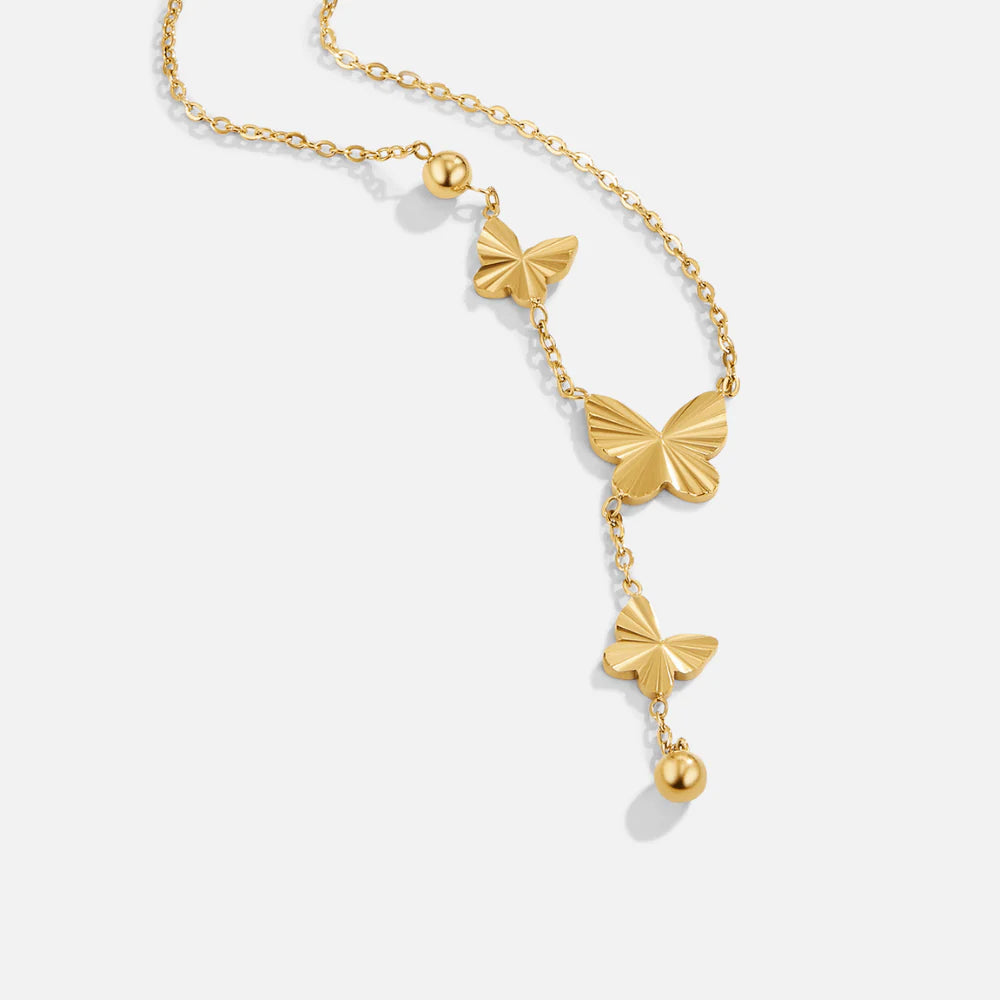 Vioraia Emilia Butterfly Necklace