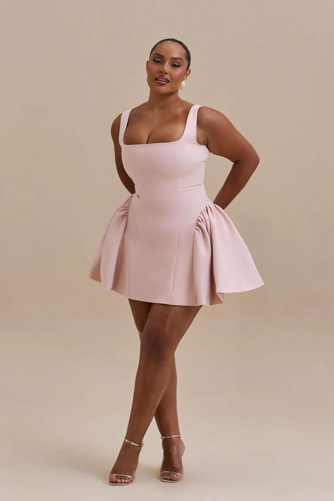 SABRINA MINI DRESS | PINK