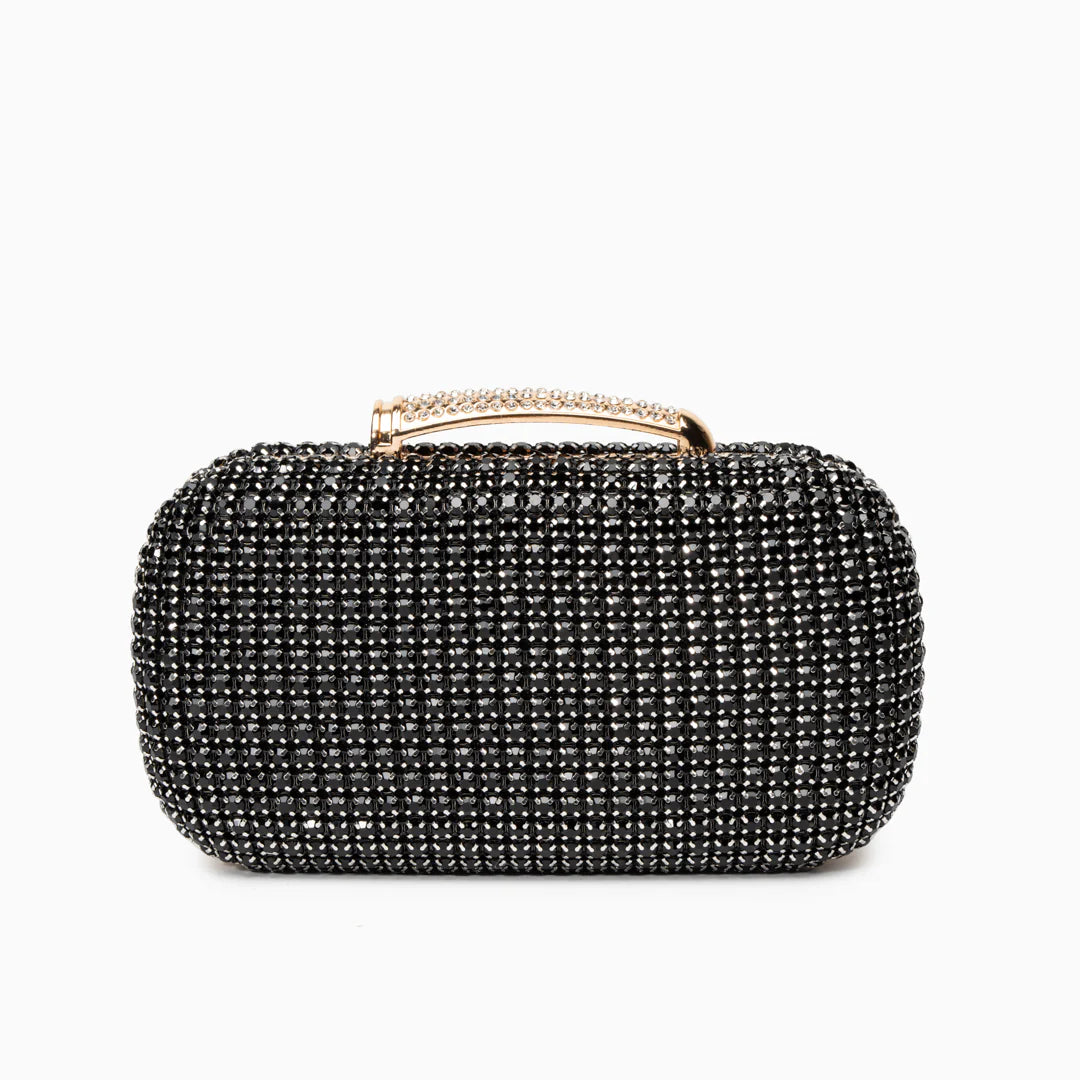 Vioraia Sara Diamond Encrusted Clutch Bag