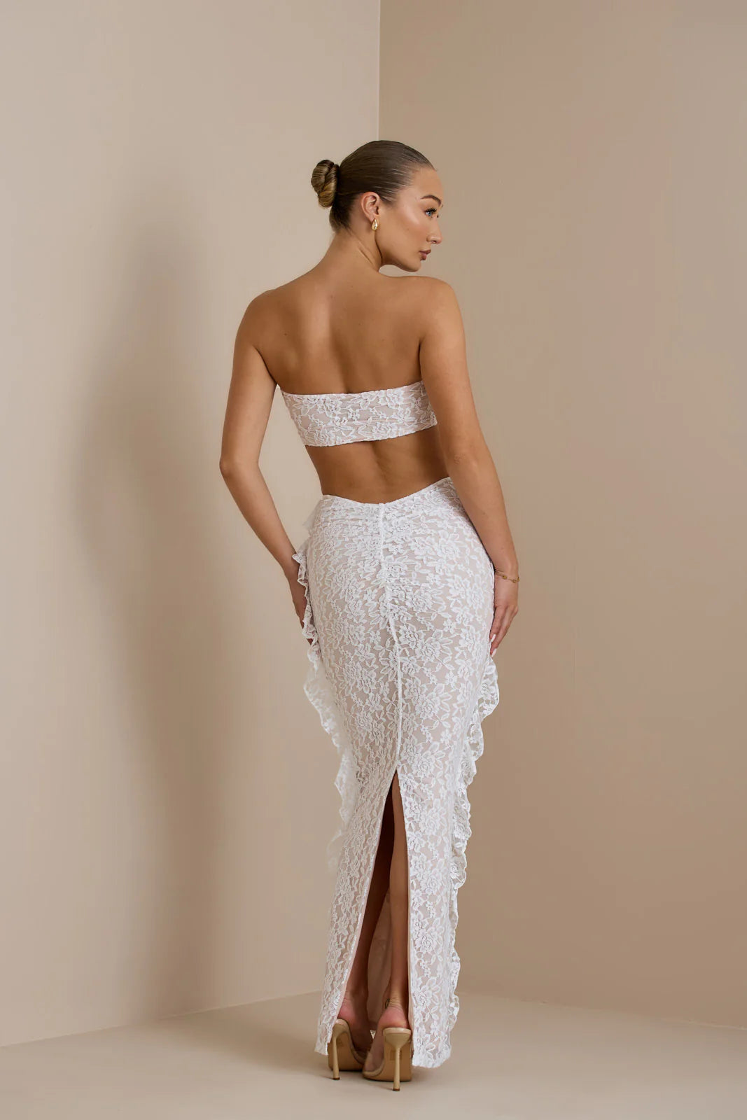ARIEL CO-ORD | WHITE LACE - SALE