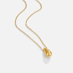 Vioraia Amara Golden Teardrop Necklace