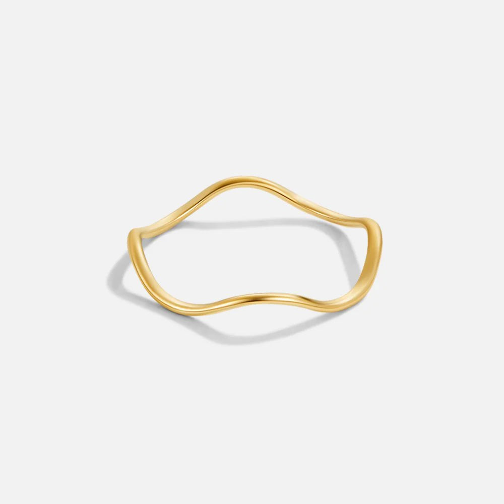 Vioraia Tina Gold Stack Ring