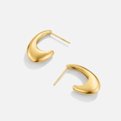 Vioraia Tara 18K Gold Hoop Earrings