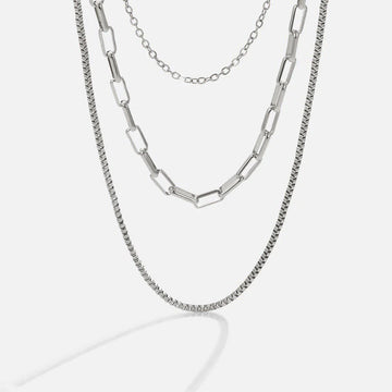Vioraia Miela Layered Chain Necklace