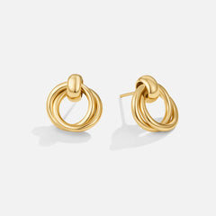 Vioraia Juni Layered Hoop Earrings