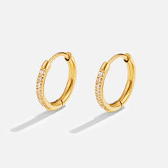 Vioraia Eternity Hoop Earrings