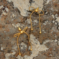 Vioraia Katie Bow Earrings