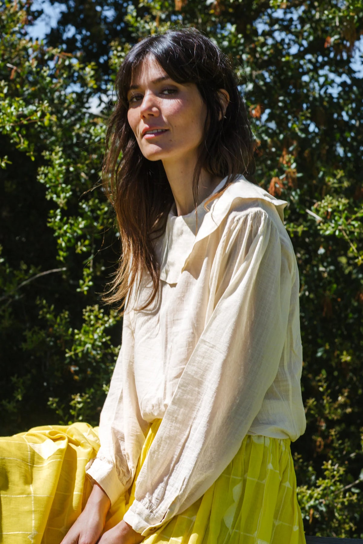 Vintage Bertha Blouse