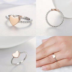 Vioraia Favor Heart Ring