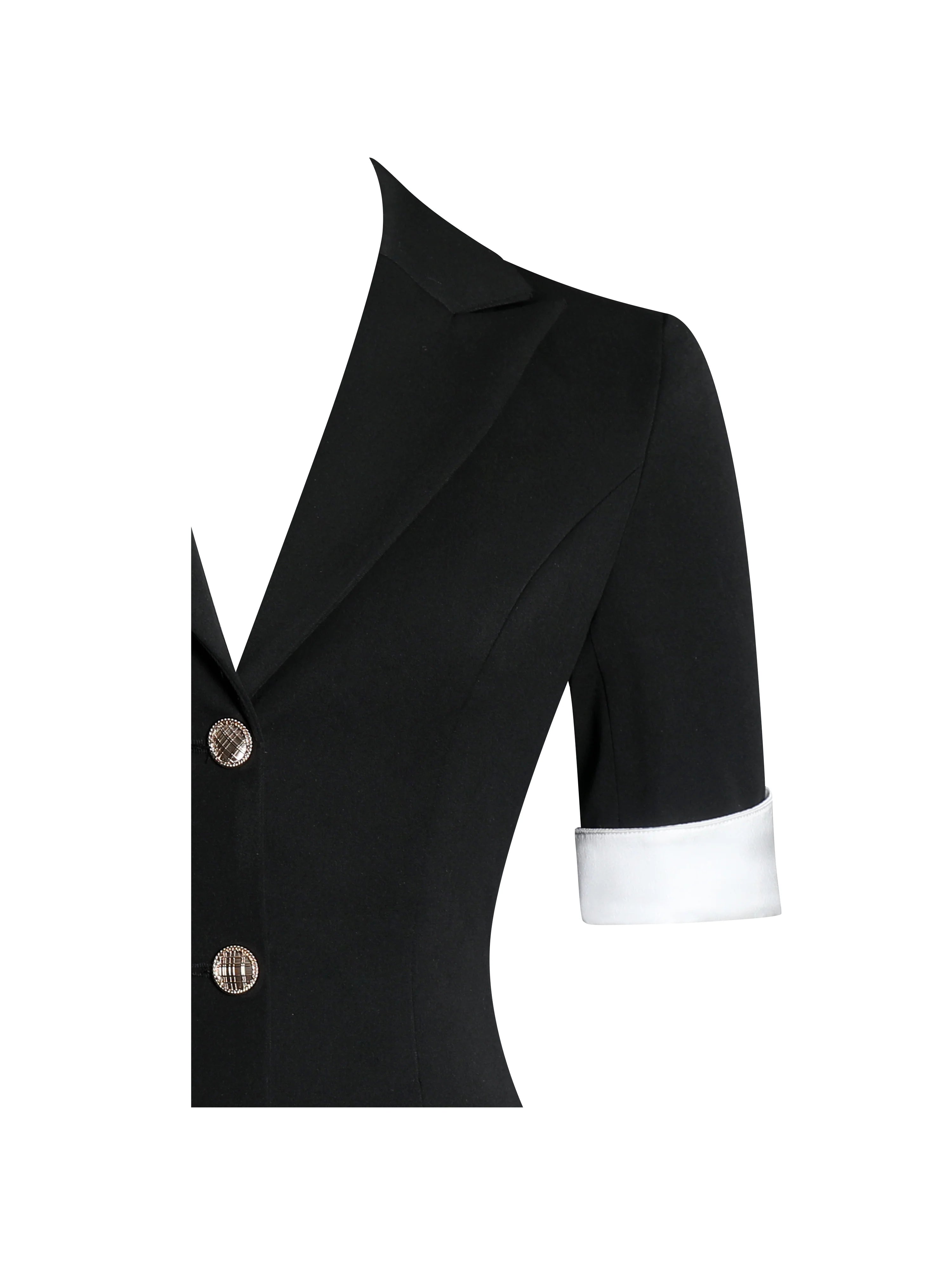 Aleena Short Sleeve Business Casual Blazer