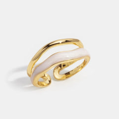 Vioraia Layered Sahara Gold Ring