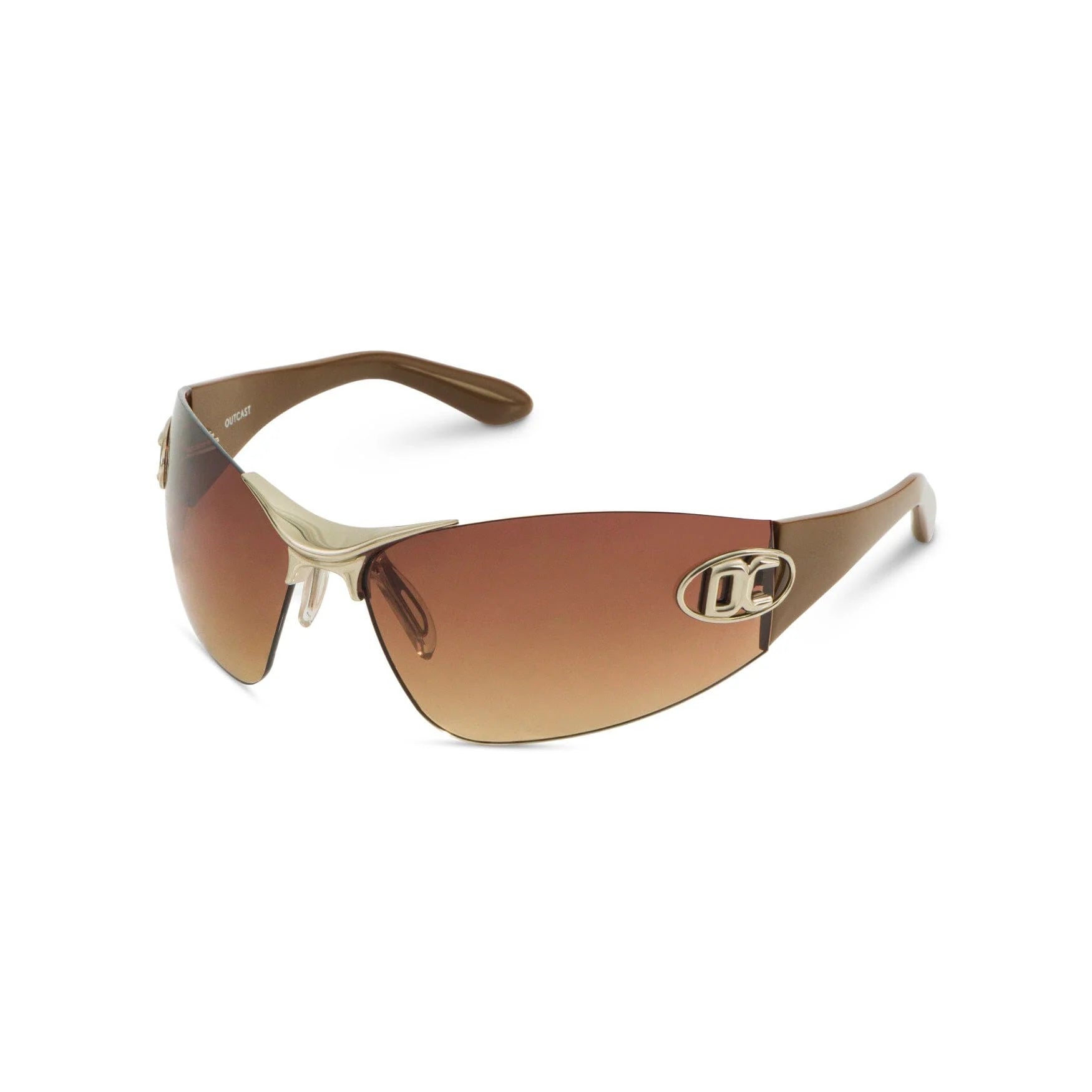 Lucy's SIGNATURE FRAMELESS SUNGLASSES TAN