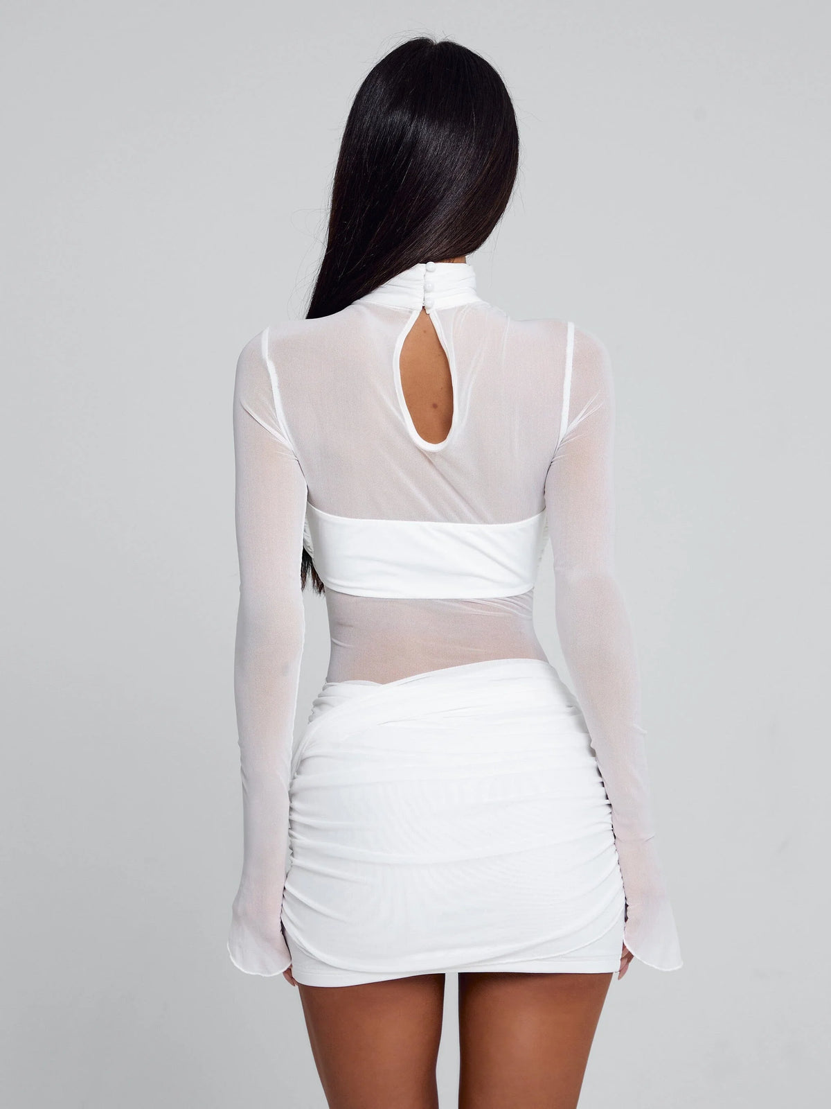 Lucy's OLYRA MINI DRESS WHITE