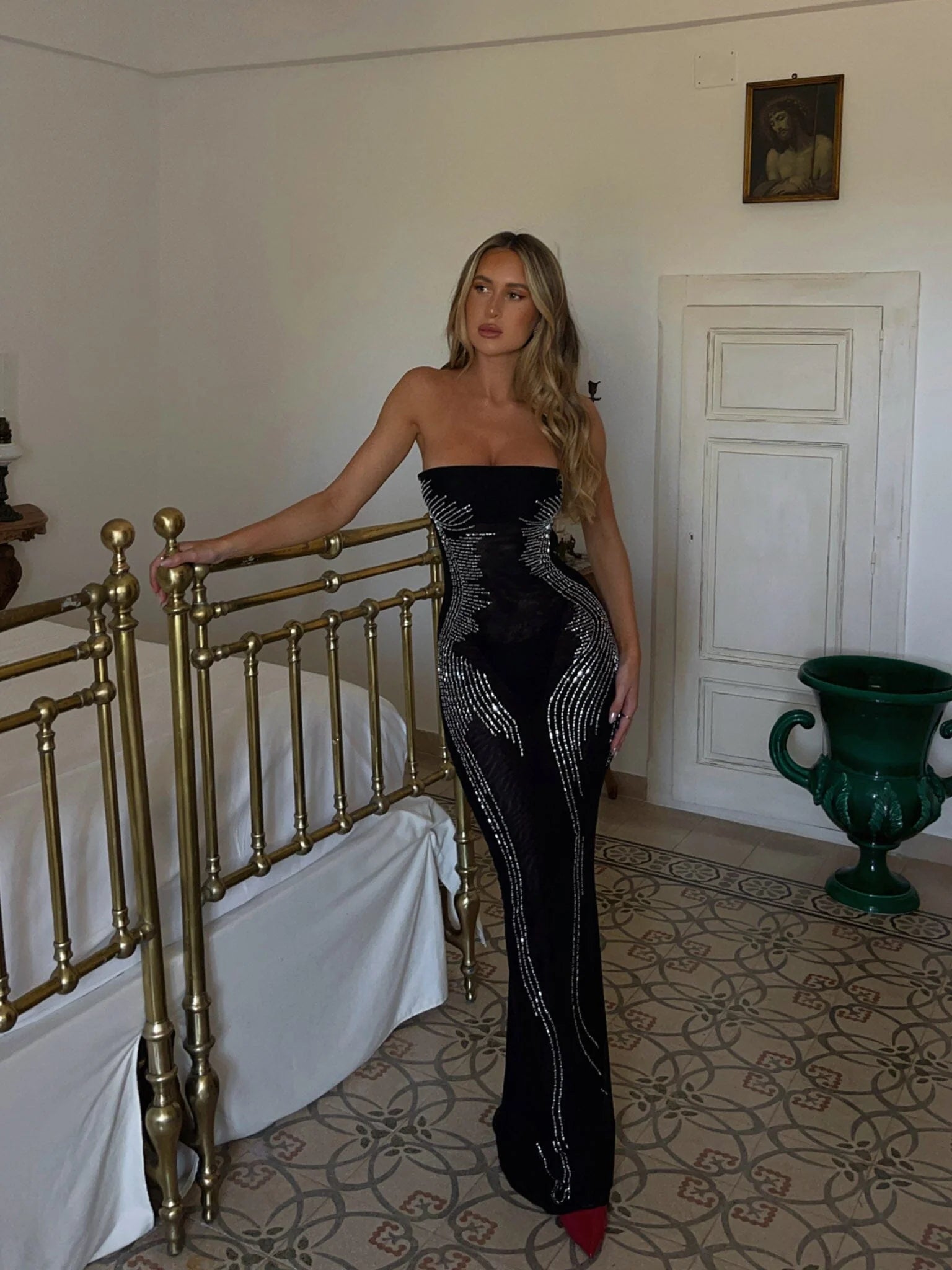 Lucy's KATHIE MAXI DRESS BLACK