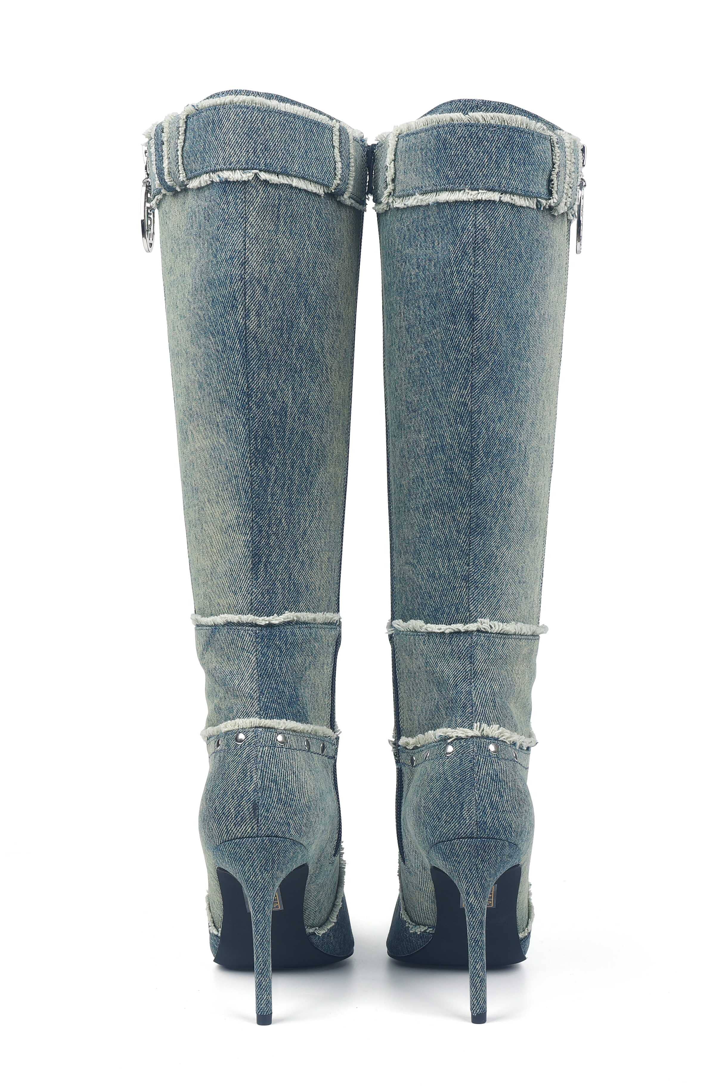 Lucy's CINDY DENIM BOOTS
