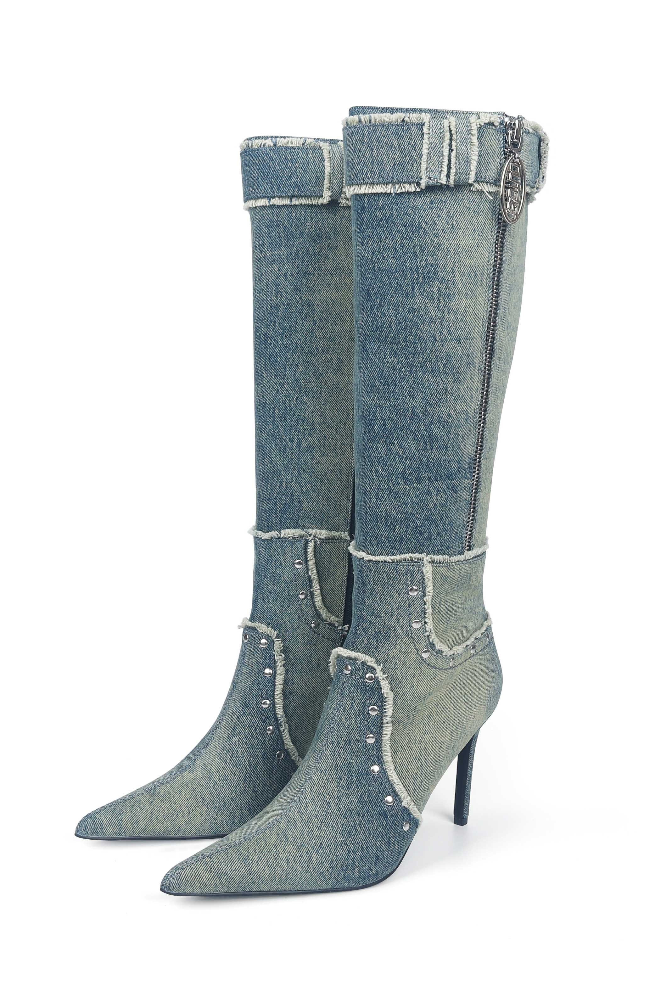 Lucy's CINDY DENIM BOOTS