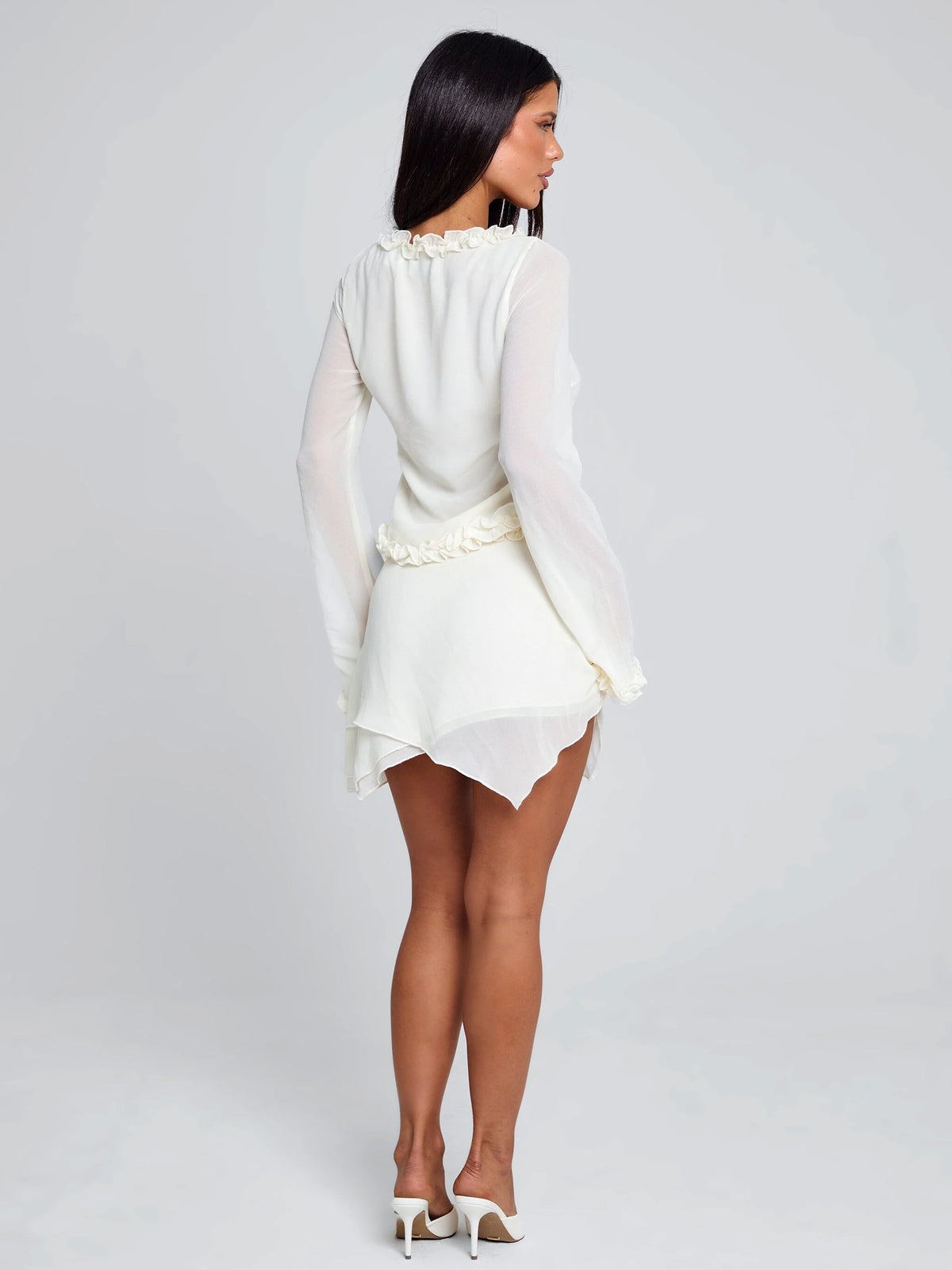 Lucy's MAE MINI SKIRT IVORY