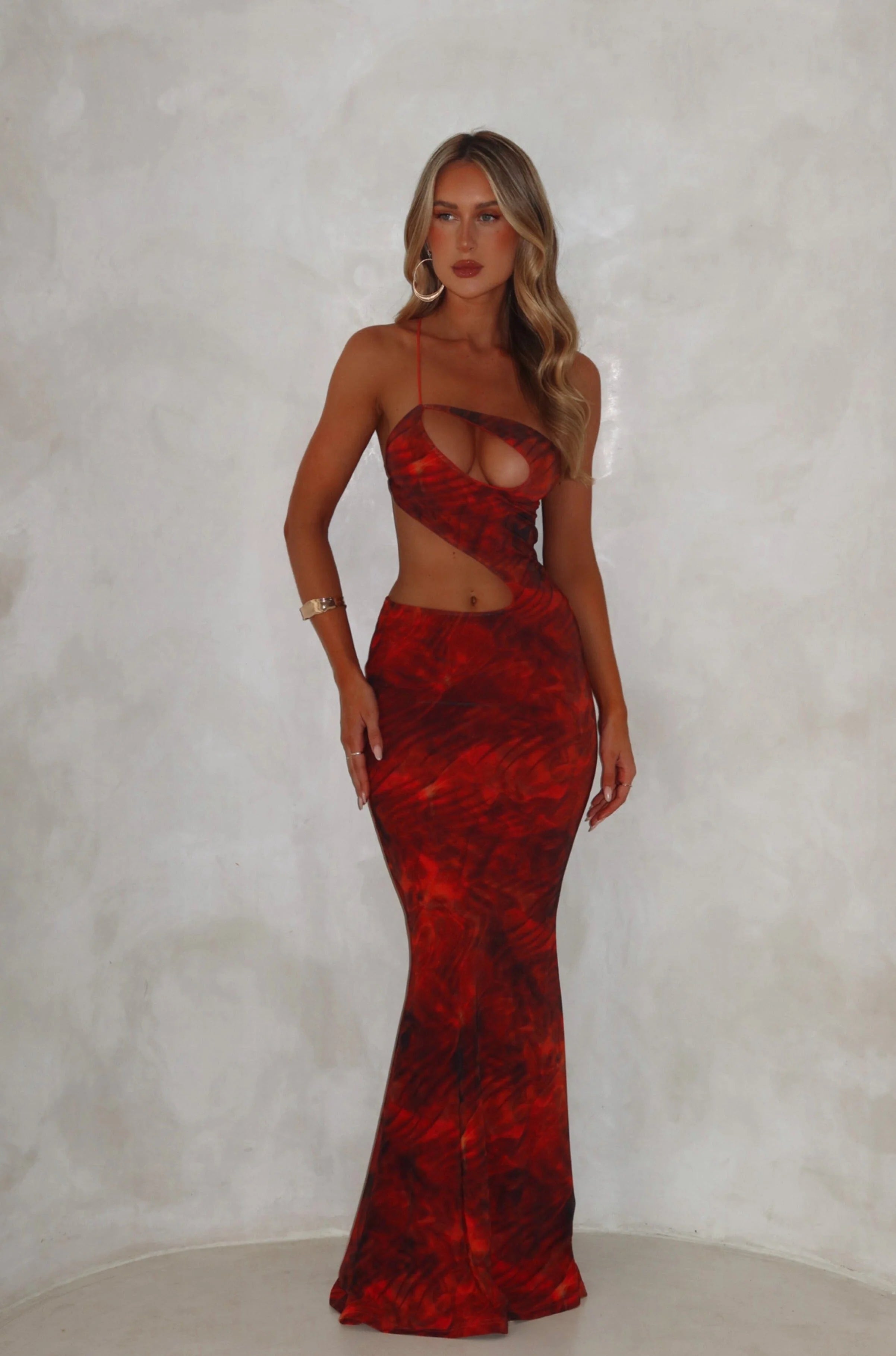 Lucy's FERN MAXI DRESS ORANGE