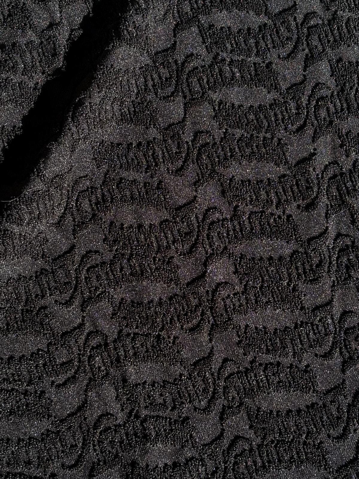 Lucy's VALENCIA ONE PIECE BLACK TOWELLING