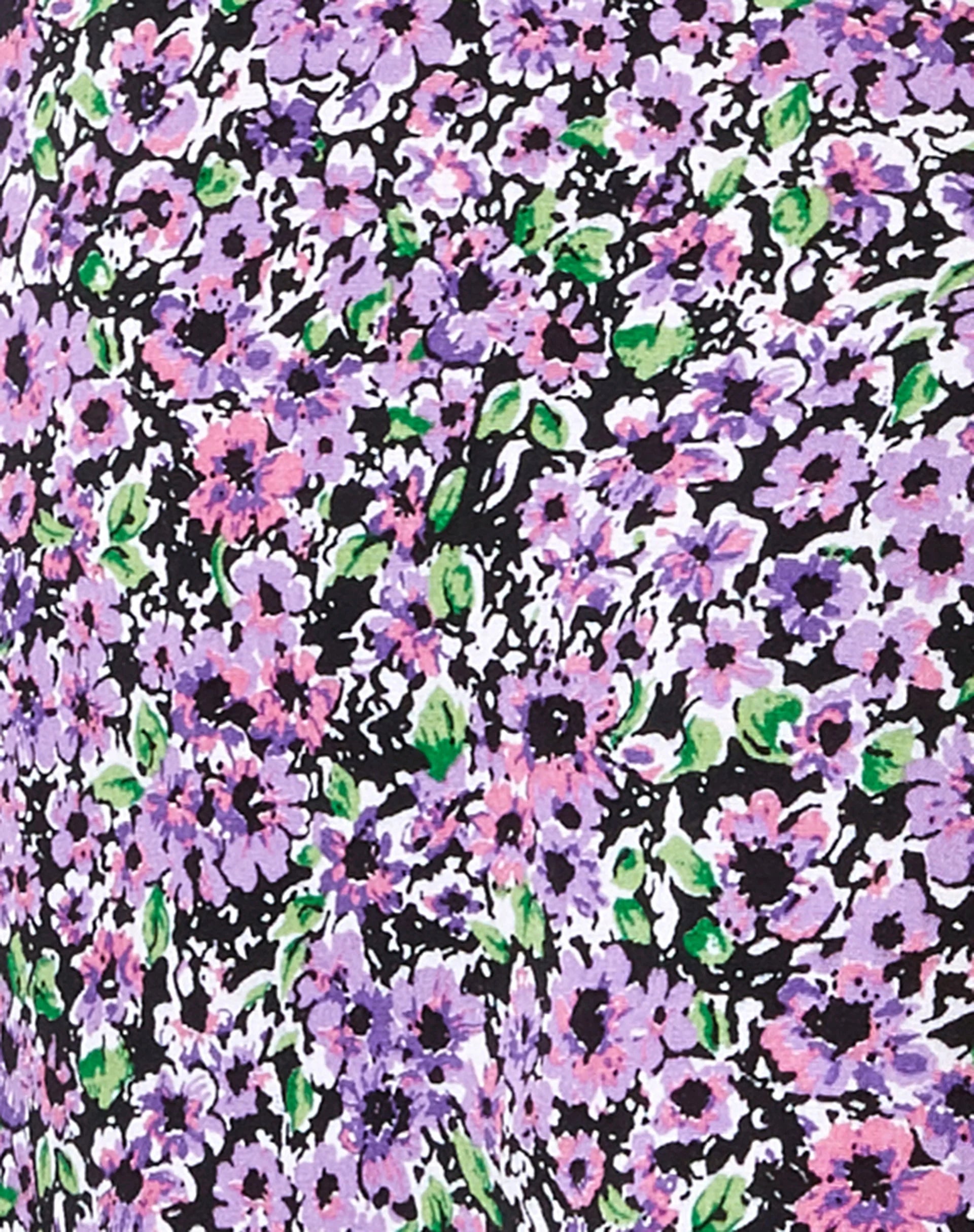 Leana Mini Dress in Lilac Blossom