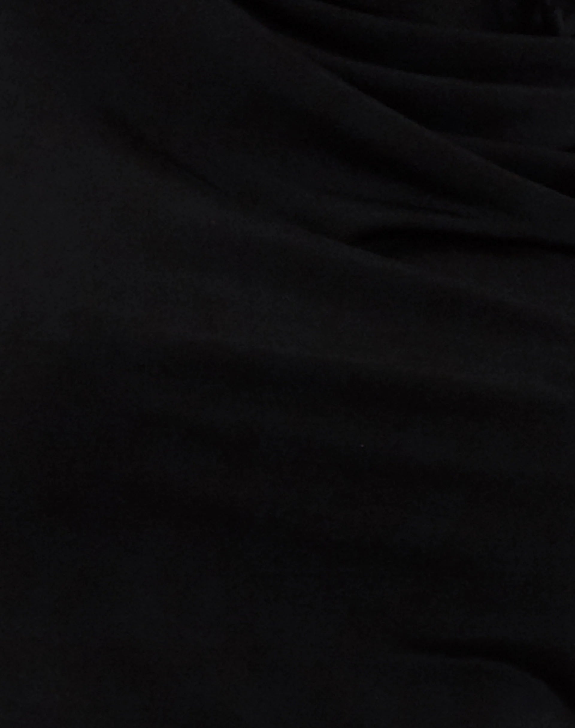 Chaya Slinky Mini Dress in Black