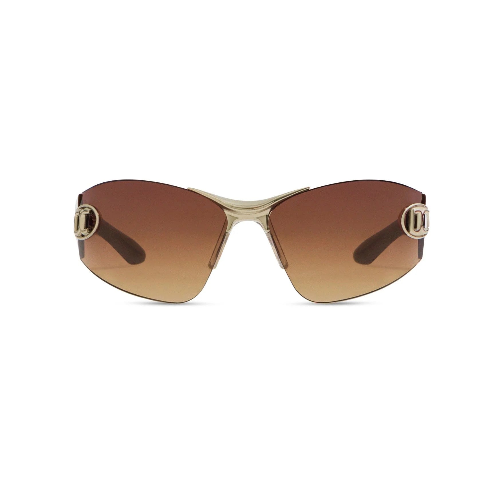Lucy's SIGNATURE FRAMELESS SUNGLASSES TAN