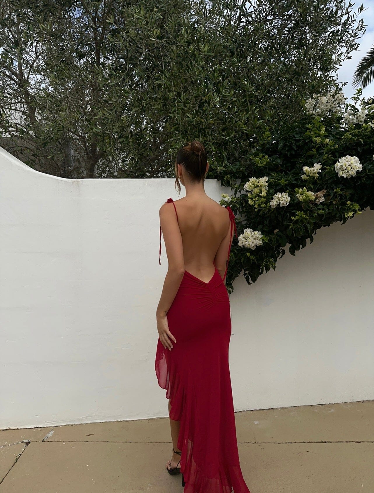 Lucy's CARMEN MAXI DRESS RED