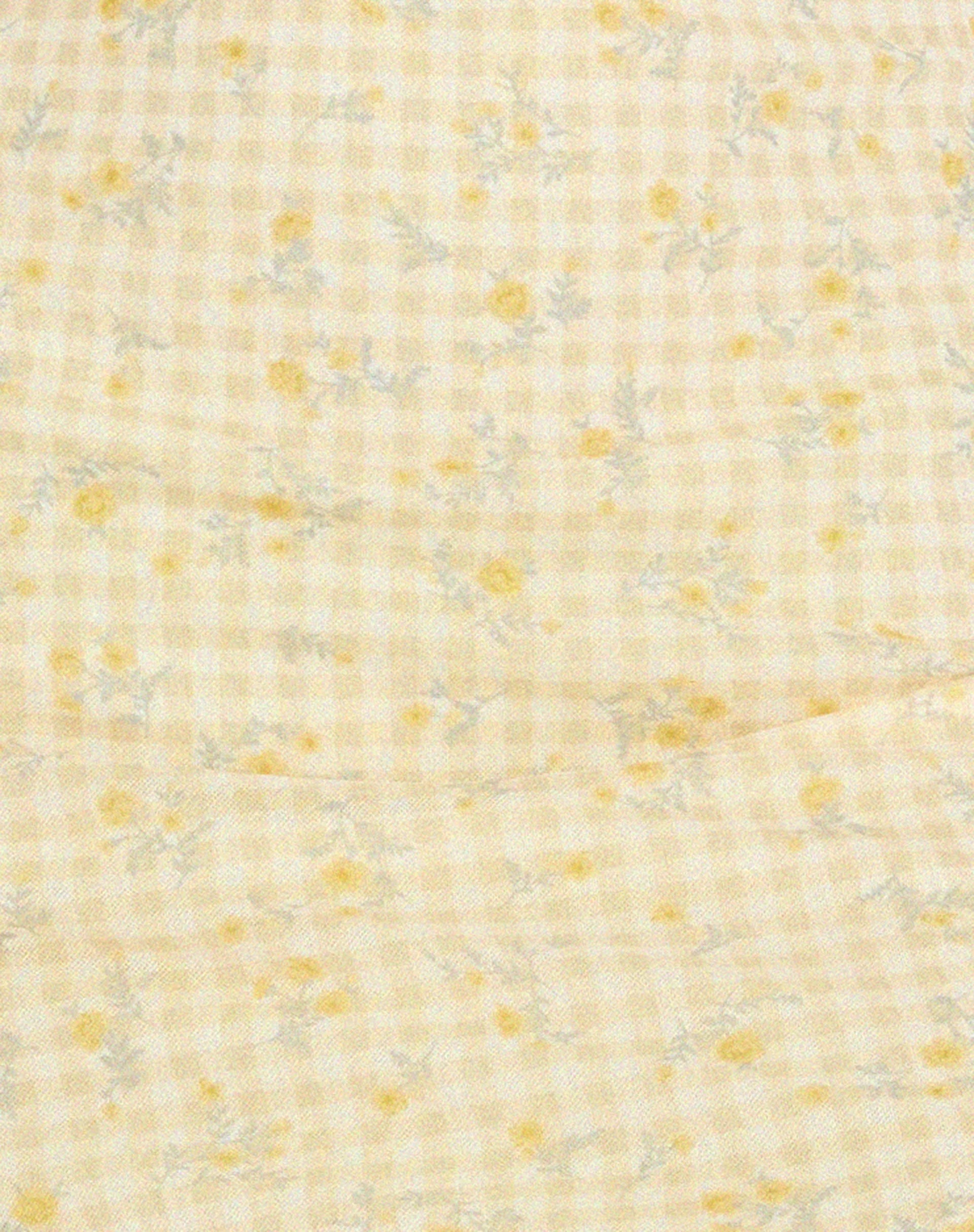 Hakira Mini Dress in Gingham Floral Yellow