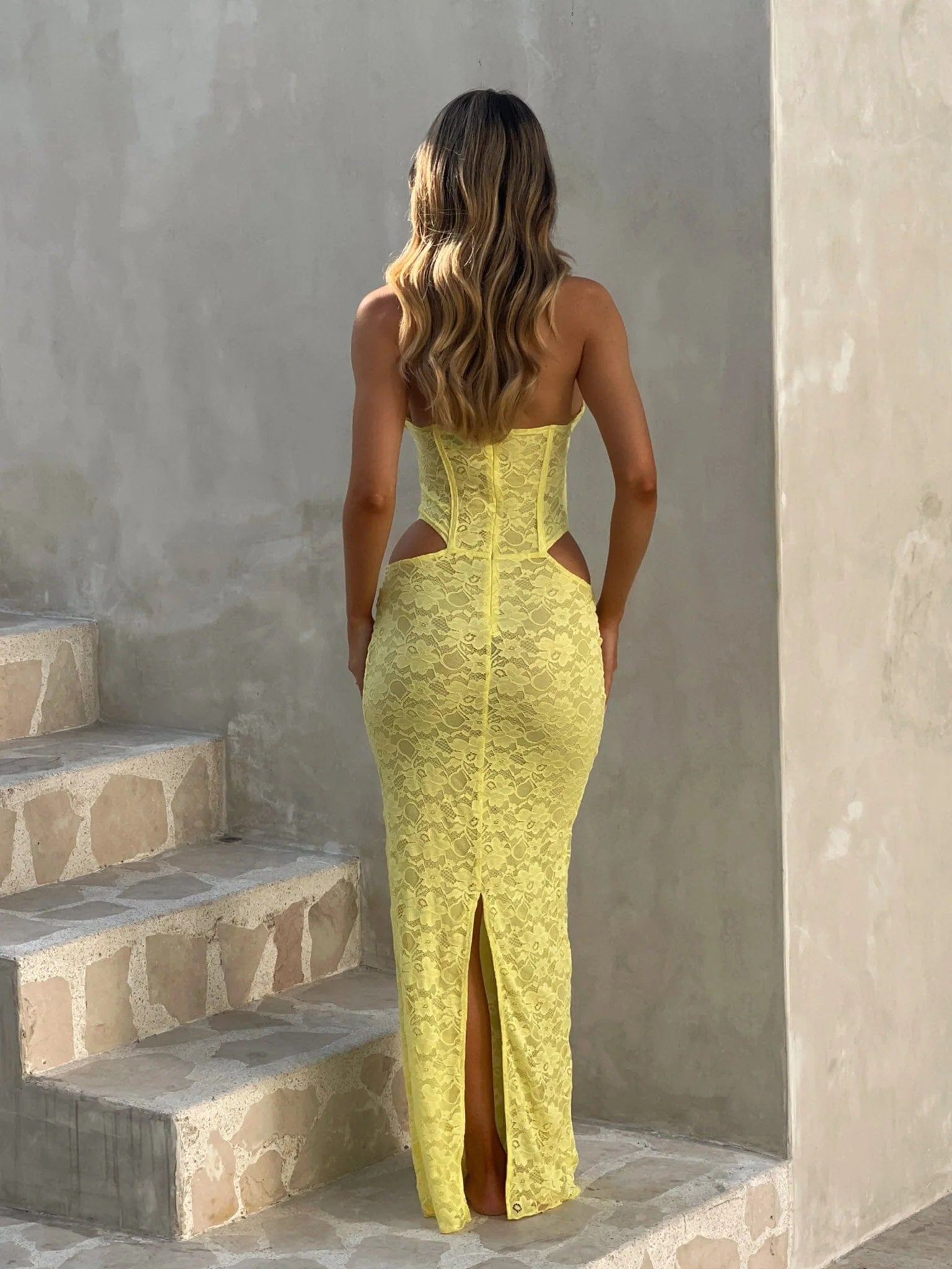 Lucy's VIDA MAXI DRESS YELLOW