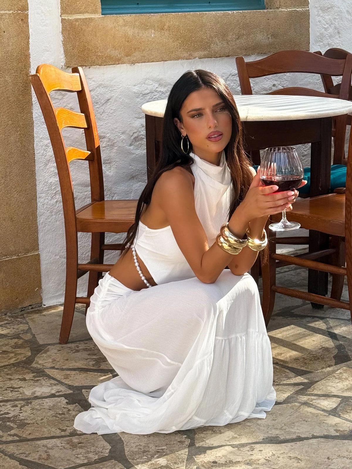 Lucy's VERONICA TOP WHITE