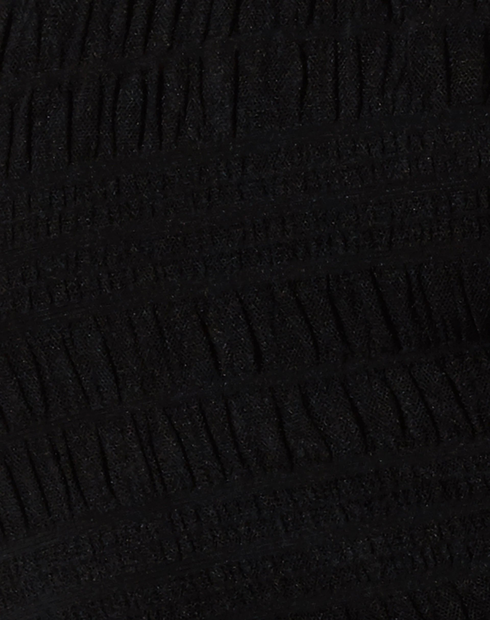 Mende Mini Dress in Shirred Mesh Black