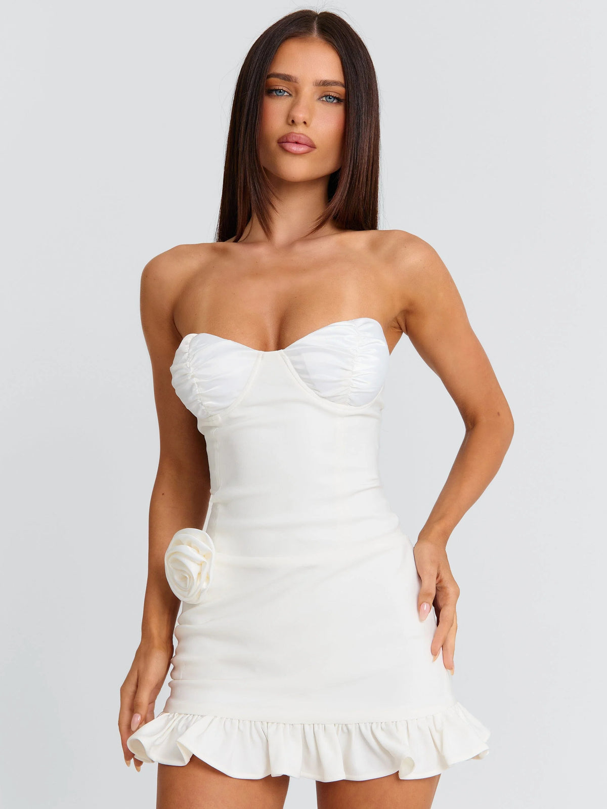 Lucy's FINLAY MINI DRESS WHITE