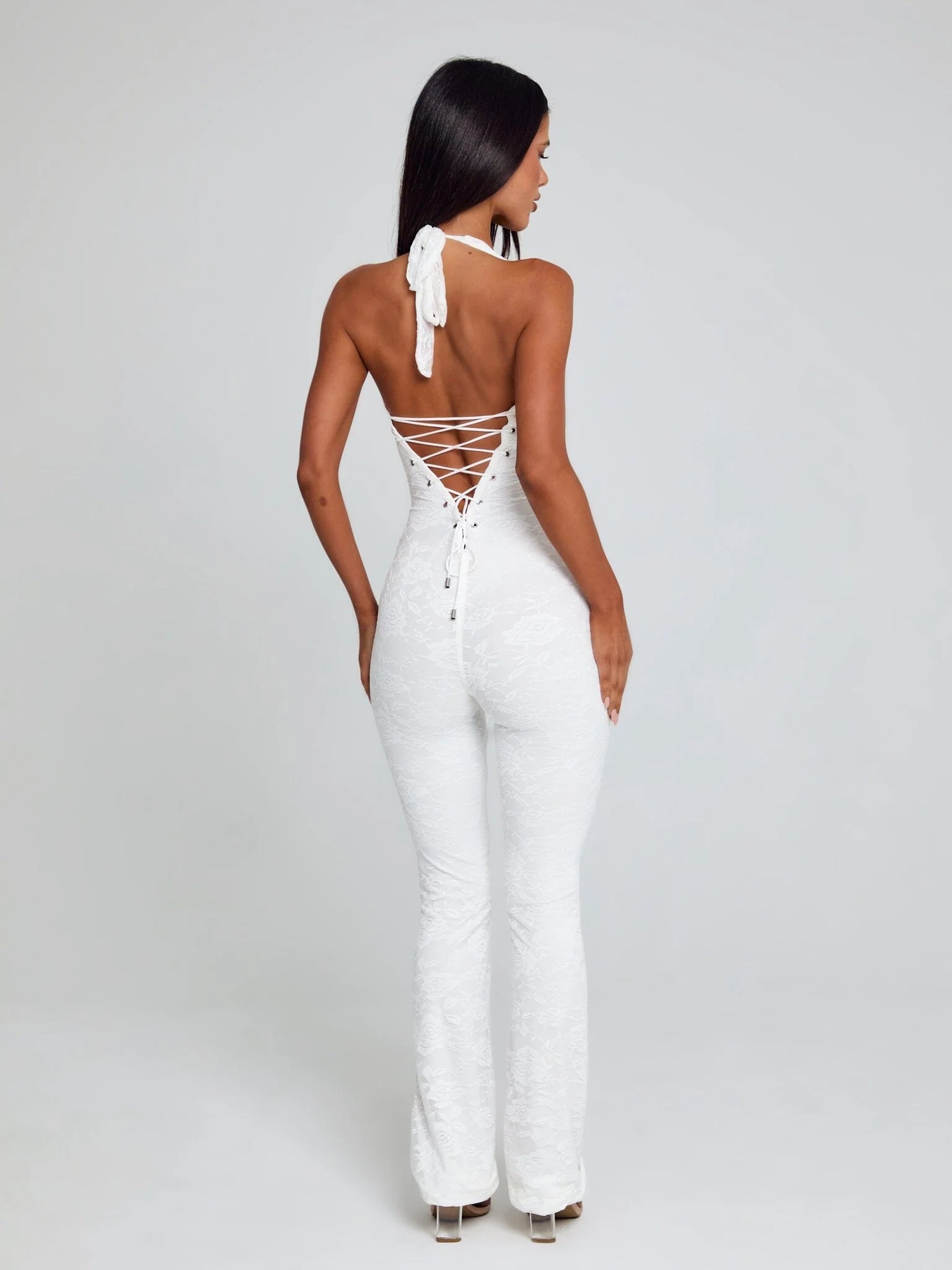 Lucy's SAWYER JUMPSUIT WHITE